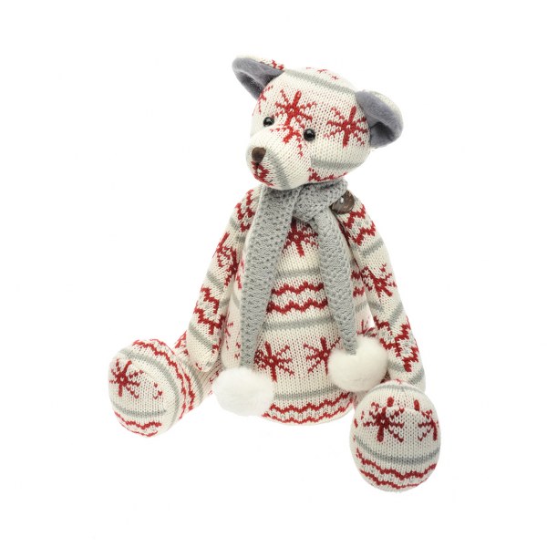 Ursulet de Craciun tricotat | 18150 Jolipa