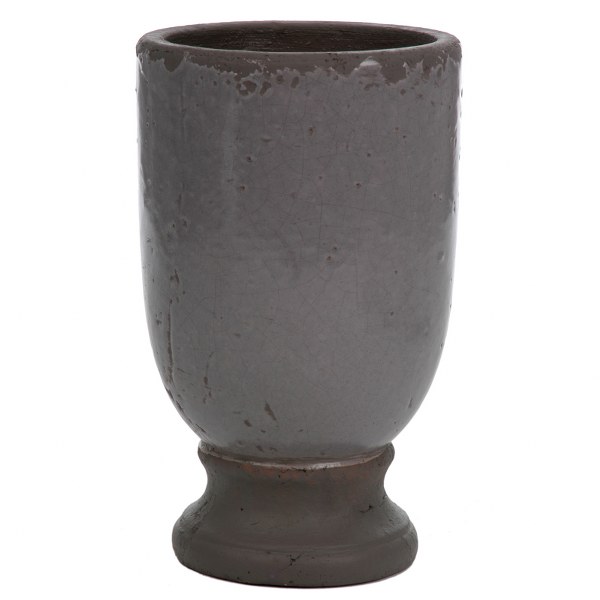Vaza ceramica gri rotund | 8776 Jolipa