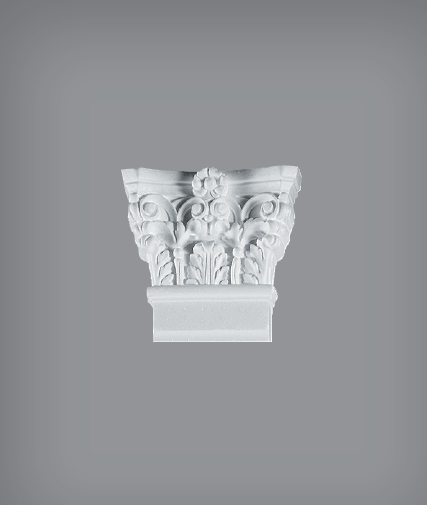 Capitel pilastru L 17,5 x A 5,5 x H 17 cm | EL01CP Bovelacci