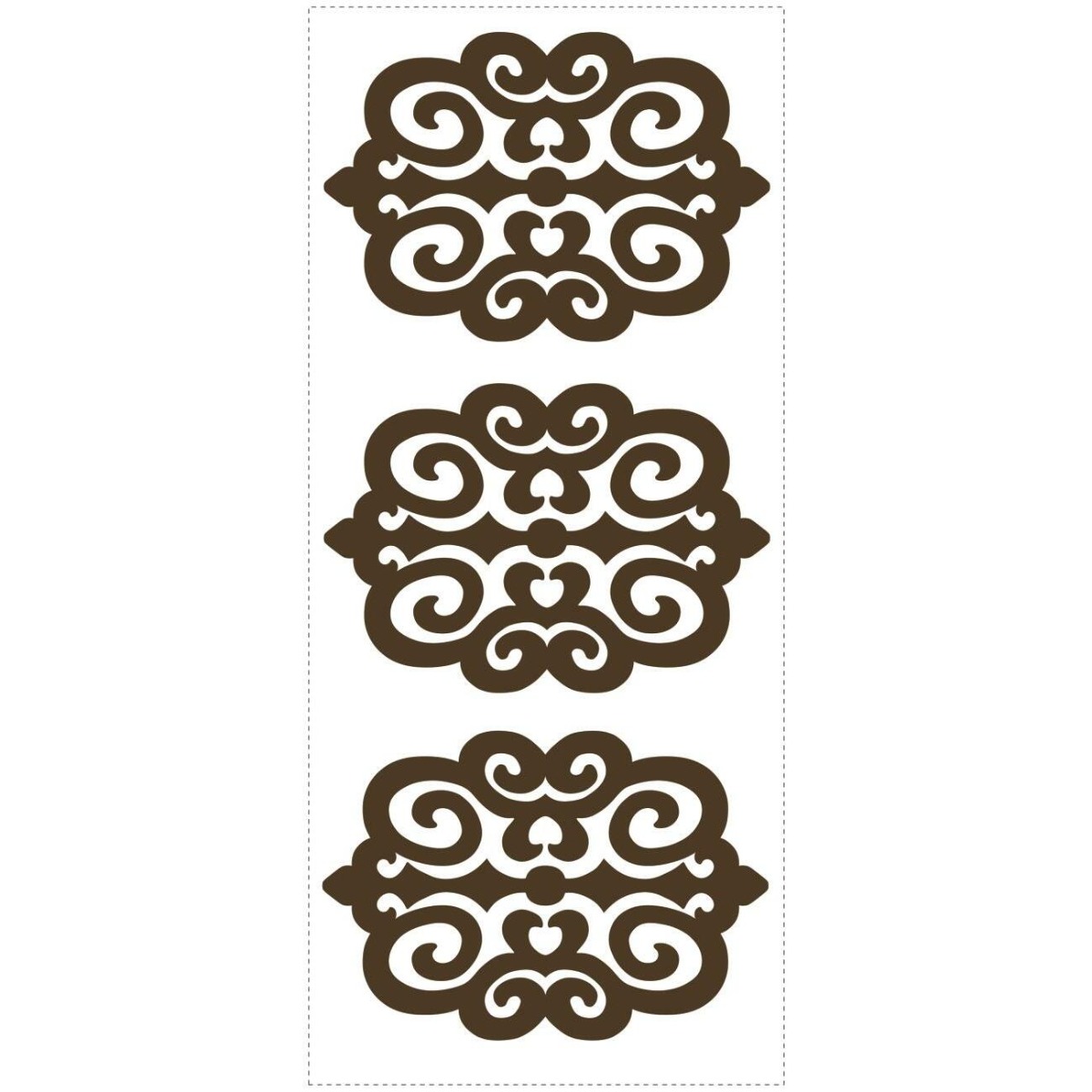 Stickere decorative SCROLLING ALONG | 2 colite de 45,7 cm x 101,6 cm ka-international.ro