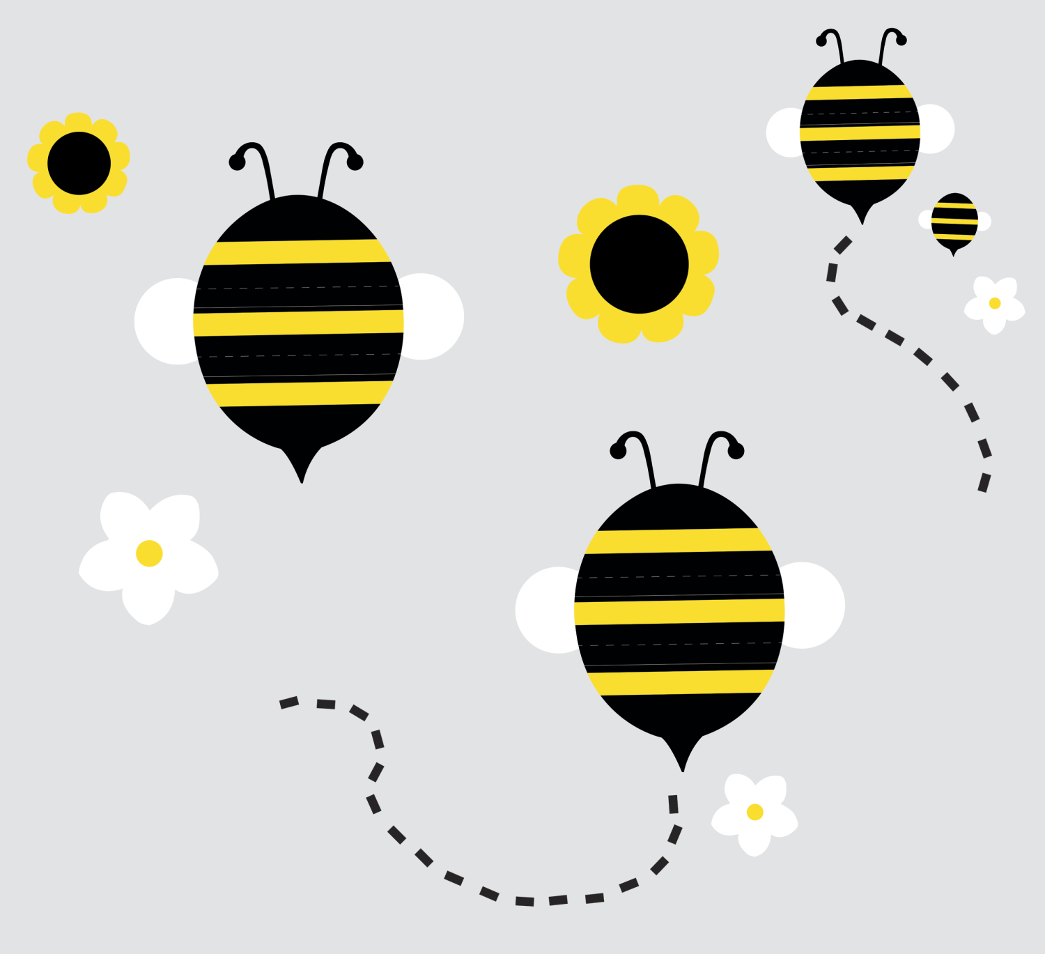 Stickere tabla de scris SPELLING BEES | 45,7 cm x 101,6 cm ka-international.ro